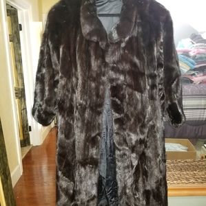 Beautiful long fur coat